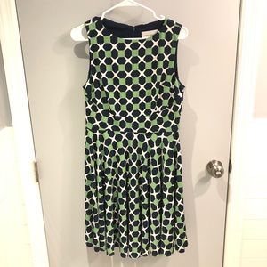 Donna Morgan Geometric Print Dress